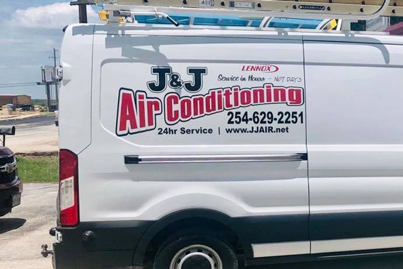 JJAC-FB-570×380 J&J Air Conditioning Van